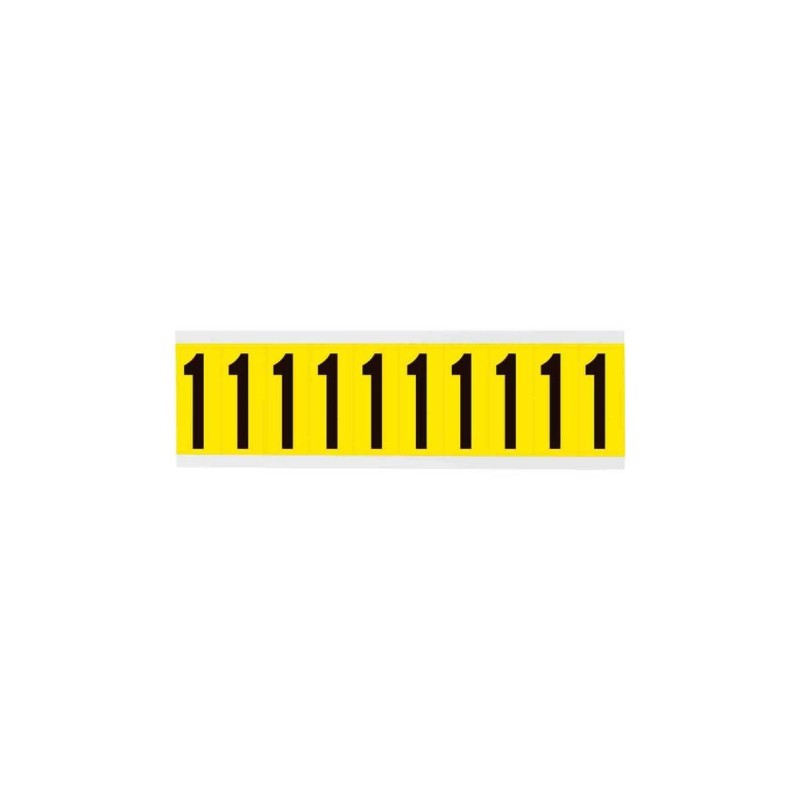 Brady Identical numbers and letters